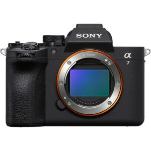 Sony a7v front of camera