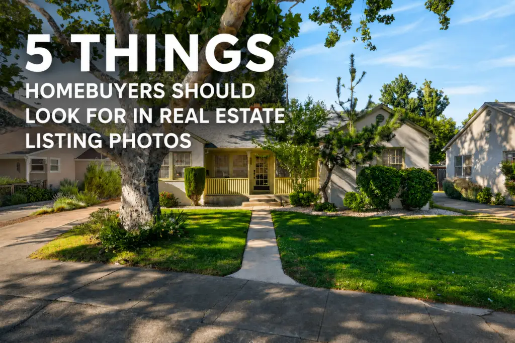 Professional real estate listing photo of a Sacramento home featured in a blog about what homebuyers should look for before scheduling a showing.